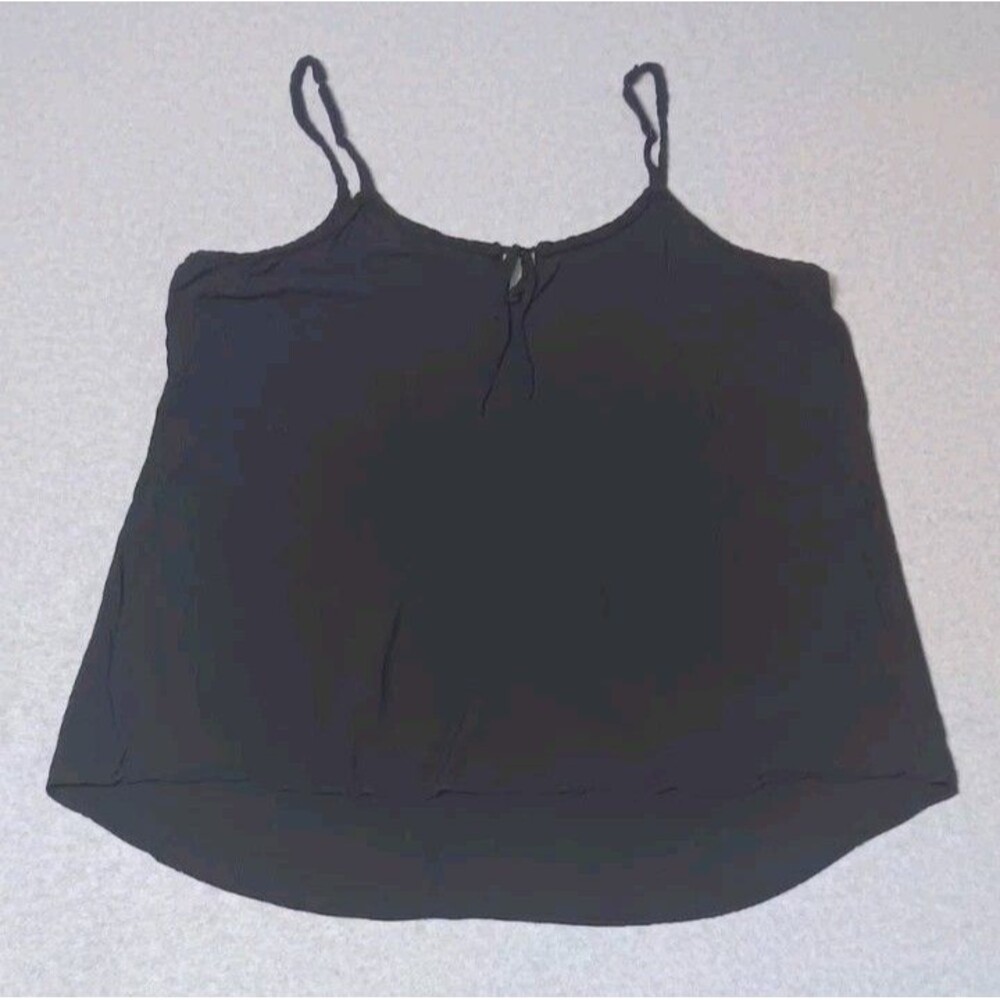 Torrid Challis Braided Strap Swing Cami 2 Black Whimsigoth Grunge Boho Festival - Picture 10 of 10